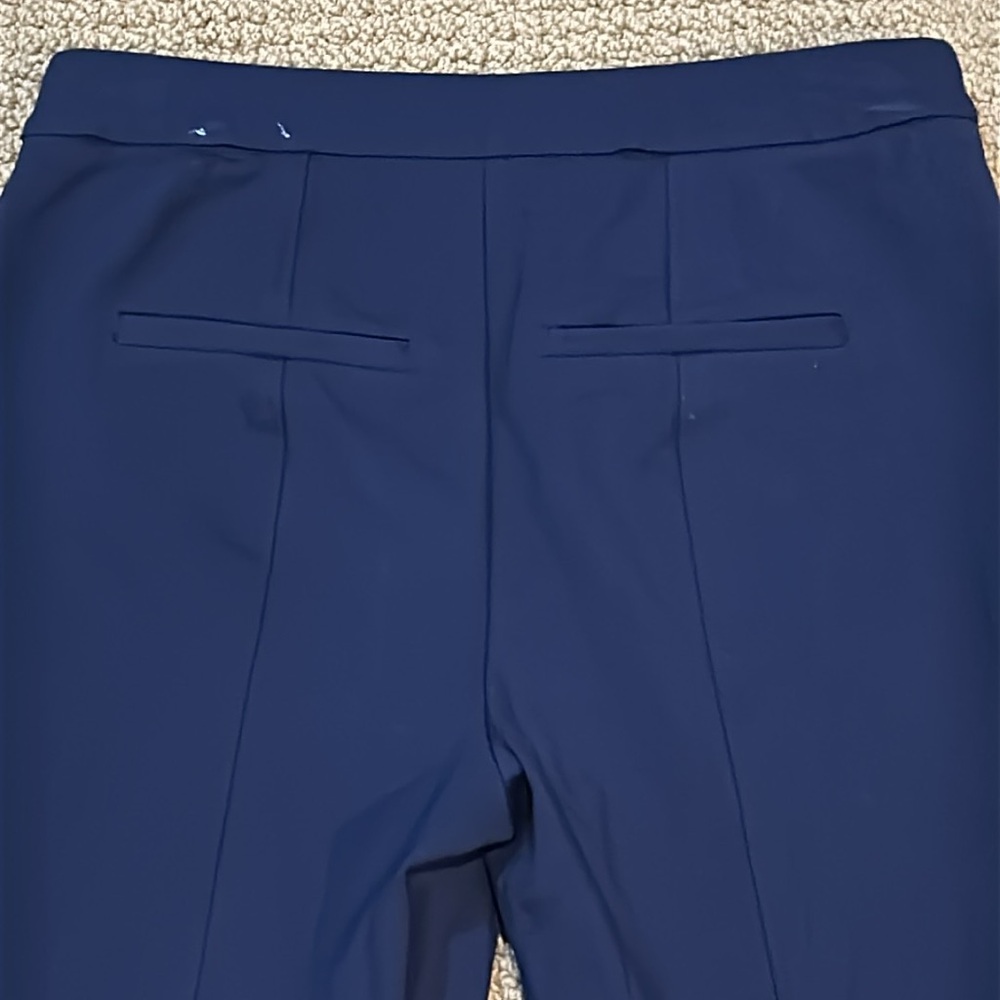 WHBM The Ankle Boot Pull On Front Pleat Pants size 4 Career Office Casual - Picture 11 of 15